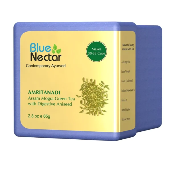 Amritanadi Assam Green Tea with Digestive Aniseed