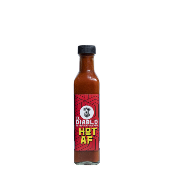 HOT AF Chili Sauce - Additive-free Sauce - El Diablo Sauces