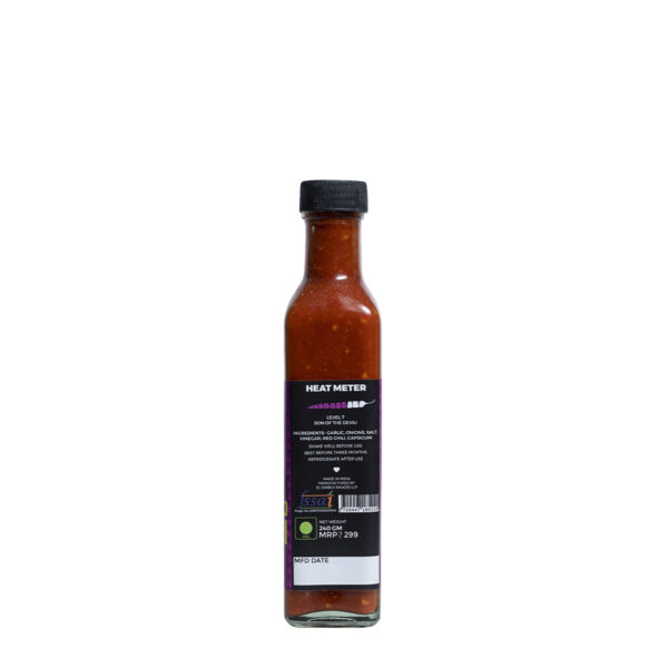 Hot Red Chili Sauce - Additive-free Sauce - El Diablo Sauces
