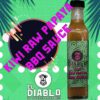 Kiwi Raw Papaya BBQ Sauce - Additive-free BBQ Sauce with Kiwi & Raw Papaya - El Diablo Sauces