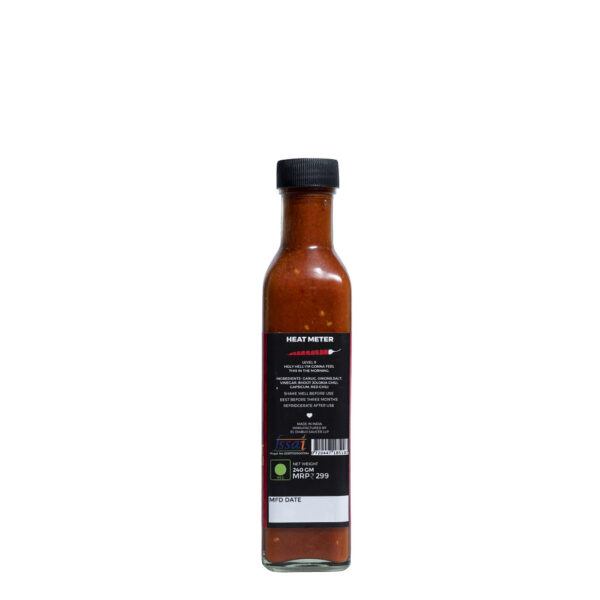 Super Hot Ghost Chili Sauce - Additive-free Sauce - El Diablo Sauces