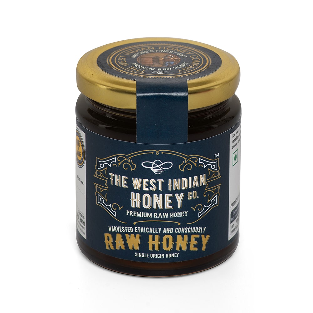 100 Raw Unprocessed Premium Honey 250 Grams The West Indian Honey