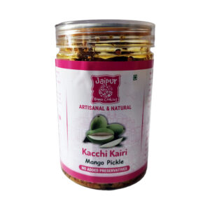 Gut-friendly artisanal Kacchi Kairi Achaar Raw Mango Pickle - Jaipur Home Cooking FLVR