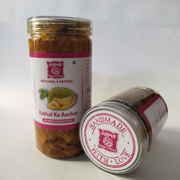 Gut-friendly artisanal natural Kathal ka Achaar - Jackfruit Pickle - Jaipur Home Cooking FLVR