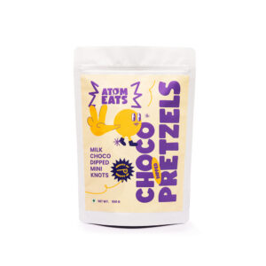 Atom Eats - White Chocolate Pretzels - FLVR - Healthy Snacks - FLVR.in