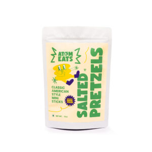 Atom Eats - Salted Pretzels Mini Sticks - FLVR - Healthy Snacks - FLVR.in