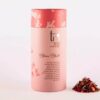Bloom Blush - Tea Melange - Ultra Premium Silver Needle White Tea with Rose & Hibiscus - Premium Tea Herbal Floral Tea Infusion - FLVR.in FLVR