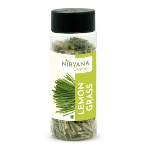 Nirvana Organic - Himalayan Lemongrass - Pure & Natural Dried Lemongrass - Herbs & Spices - FLVR FLVR.in