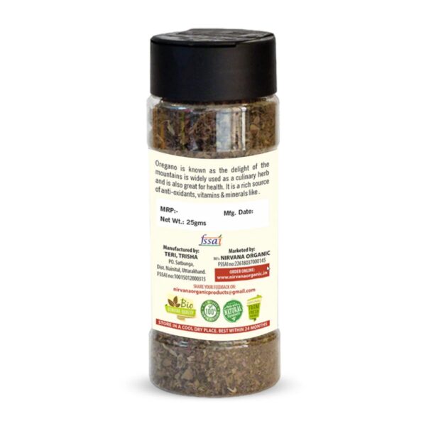 Nirvana Organic - Himalayan Oregano - Pure & Natural Oregano Herb - Herbs & Spices - FLVR FLVR.in