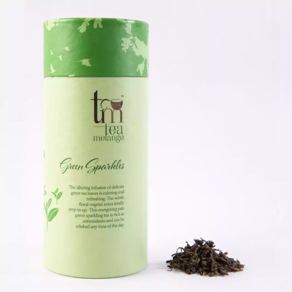 Tea Melange – Green Sparkles – FLVR – Pure & Premium Green Tea – FLVR.in