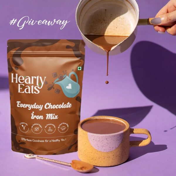 Hearty Eats – Millets – FLVR – Everyday Chocolate Iron Drink Mix – FLVR.in