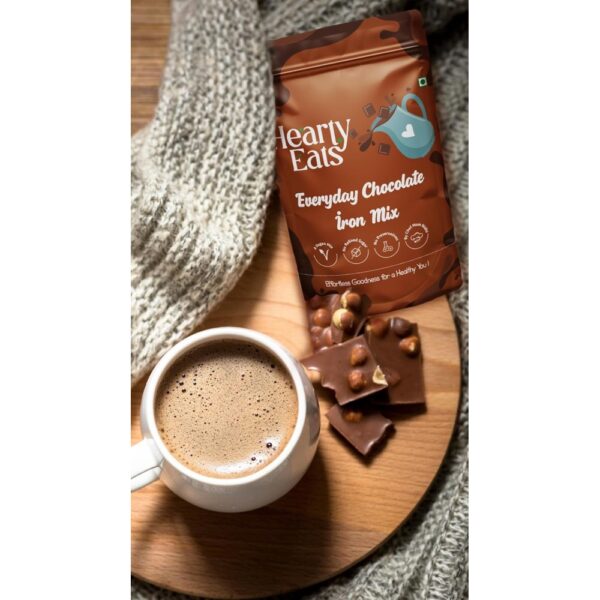 Hearty Eats – Millets – FLVR – Everyday Chocolate Iron Drink Mix – FLVR.in