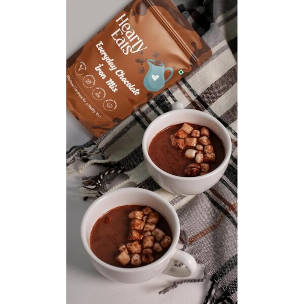 Hearty Eats – Millets – FLVR – Everyday Chocolate Iron Drink Mix – FLVR.in