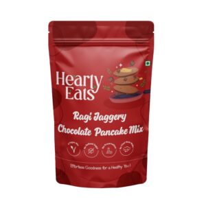 Hearty Eats – Millets – FLVR – Ragi Jaggery Chocolate Pancake Mix – FLVR.in