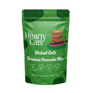 Hearty Eats – Millets – FLVR – Walnut Oats Brownie Pancake Mix – FLVR.in