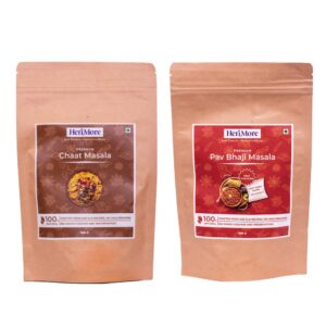 HeriMore Chaat Masala - Pav Bhaji Masala - FLVR - Premium Spice Mix - Pure & Natural Seasoning Blend - FLVR.in