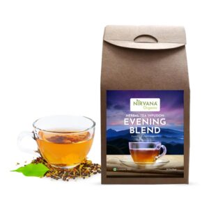 Nirvana Organic - Evening Blend Herbal Tea Infusion Caffeine-free - FLVR FLVR.in