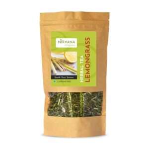 Nirvana Organic - Lemongrass Herbal Tea Infusion Caffeine-free - FLVR FLVR.in