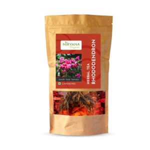 Nirvana Organic - Buransh Rhododendron Herbal Tea Infusion Caffeine-free - FLVR FLVR.in