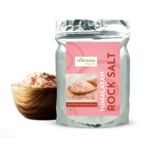 Nirvana Organic - Himalayan Rock Salt - Pink Salt - Table Essentials - FLVR FLVR.in