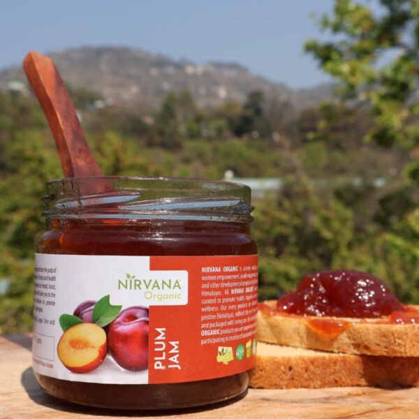 Himalayan Plum Jam - Fresh Fruit Jam Preserve Marmalade - FLVR Nirvana Organic FLVR.in