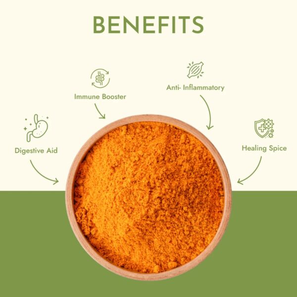 Nirvana Organic - Pahadi Haldi - Himalayan Turmeric - Spices - FLVR FLVR.in