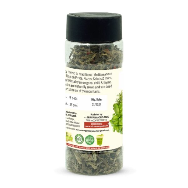 Nirvana Organic - Italian Herbs Seasoning - Pure & Natural - Seasoning Blend - FLVR FLVR.in