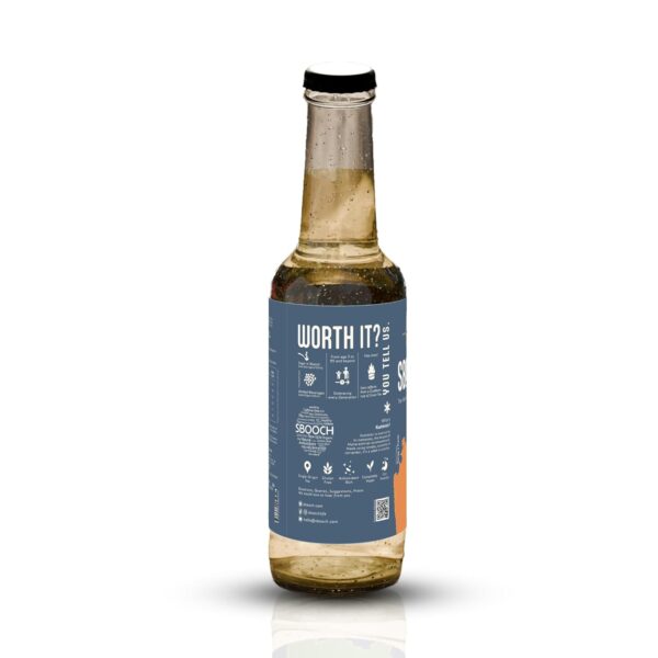 Koshimbir - SBOOCH Kombucha - Indian Sparkling Kombucha Tea | Gut-Friendly Beverage | Antioxidant-Rich Zero Preservatives | Alcohol-Free Fermented Tea | Vegan & Gluten-Free | FLVR.in