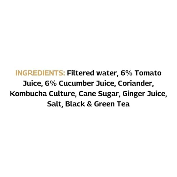 Koshimbir - SBOOCH Kombucha - Indian Sparkling Kombucha Tea | Gut-Friendly Beverage | Antioxidant-Rich Zero Preservatives | Alcohol-Free Fermented Tea | Vegan & Gluten-Free | FLVR.in