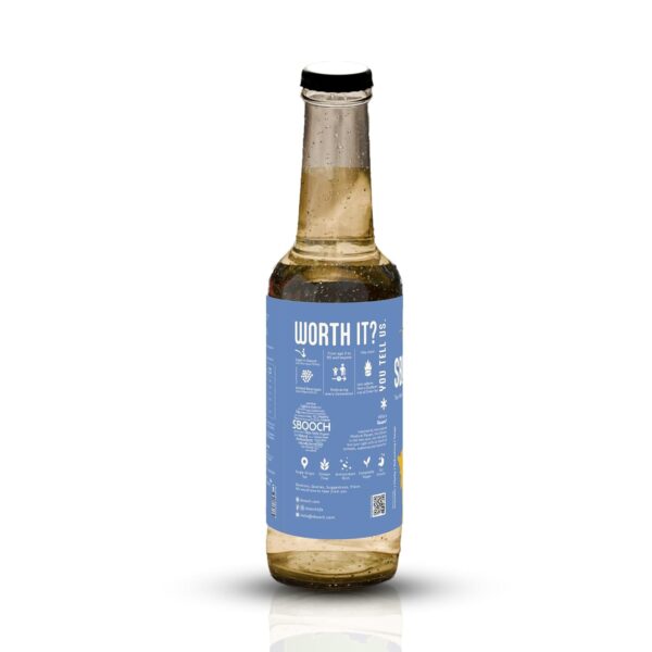 Rasam - SBOOCH Kombucha - Indian Sparkling Kombucha Tea | Gut-Friendly Beverage | Antioxidant-Rich Zero Preservatives | Alcohol-Free Fermented Tea | Vegan & Gluten-Free | FLVR.in