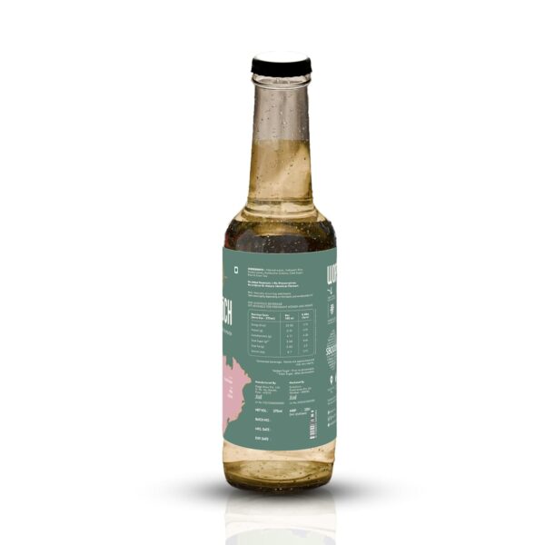 Rice Pandan - SBOOCH Kombucha - Indian Sparkling Kombucha Tea | Gut-Friendly Beverage | Antioxidant-Rich Zero Preservatives | Alcohol-Free Fermented Tea | Vegan & Gluten-Free | FLVR.in